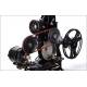 Rare Pathé Modified and Automated Motion Picture Projector. Spain, 1930s-40s