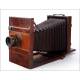 Magnificent Antique Field Camera in Working Condition. Circa 1890