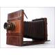 Magnificent Antique Field Camera in Working Condition. Circa 1890