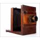 Magnificent Antique Field Camera in Working Condition. Circa 1890