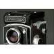 Rolleiflex Camera Model 3,5 A of 1951. Very Well Preserved and Working