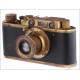 Antique Russian Copy of Leica II Camera. In Good and Working Condition