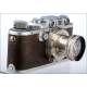 Leica IIIa Camera Manufactured in 1936-37. In Good Condition and with Two Original Lenses