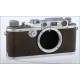 Leica IIIa Camera Manufactured in 1936-37. In Good Condition and with Two Original Lenses