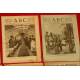 Collection of 27 ABC of World War I and 6 La Vanguardia of World War II.