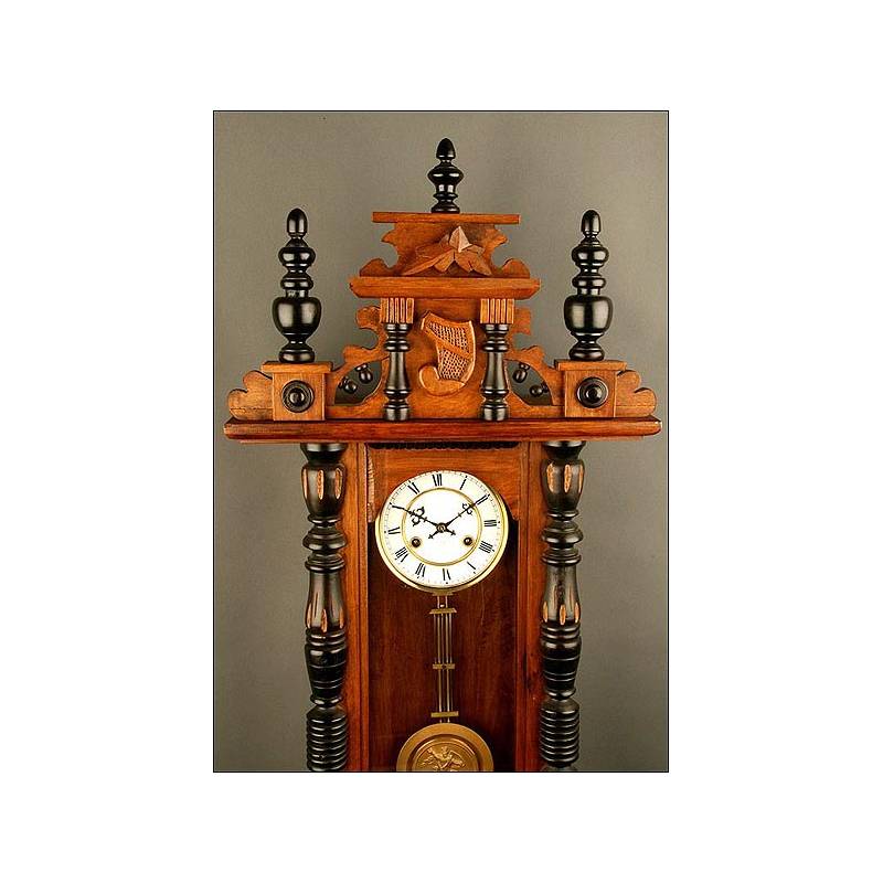 Important Junghans Pendulum Clock ca. 1880 1890. Really Perfect