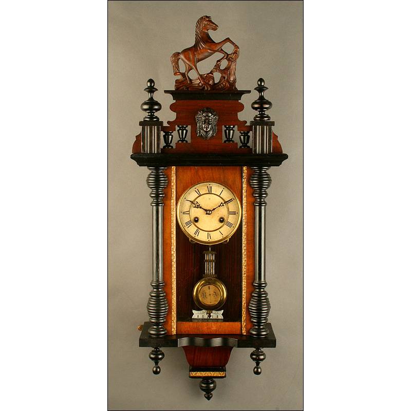 Original Junghans Pendulum Clock ca. 1880 1890