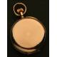 Saboneta Pocket Watch, Switzerland, Solid Gold, circa 1900.