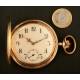 RARE Gold Pocket Watch with DOUBLE Rosette. 1900