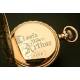 American Waltham Pocket Watch, Saboneta, 14K Solid Gold, 1896