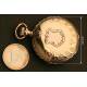 American Waltham Pocket Watch, Saboneta, 14K Solid Gold, 1896