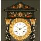 Portico Mantel Clock with chime, France, 1855.