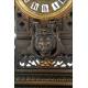 Impressive Pendulum Clock with Pair of Candelabra. France, 19th Century