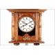 Antique mantel and wall clock in perfect working order. Germany, 1900