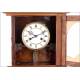 Antique mantel and wall clock in perfect working order. Germany, 1900