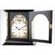 Spectacular Ebony and Bronze Bracket Clock with Triple Sounder. England, XIX Century