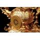 Spectacular Sculptural mantel clock in very good condition. France, XIX Century