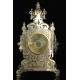 French Bronze Clock, S. XIX