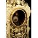 Beautiful Clock of Cast Bronze in Perfect Functioning. France, XIX Century