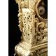 Beautiful Clock of Cast Bronze in Perfect Functioning. France, XIX Century