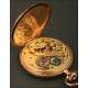 Reloj de Bolsillo en Oro Macizo de la Union Horlogere. Suiza, 1900