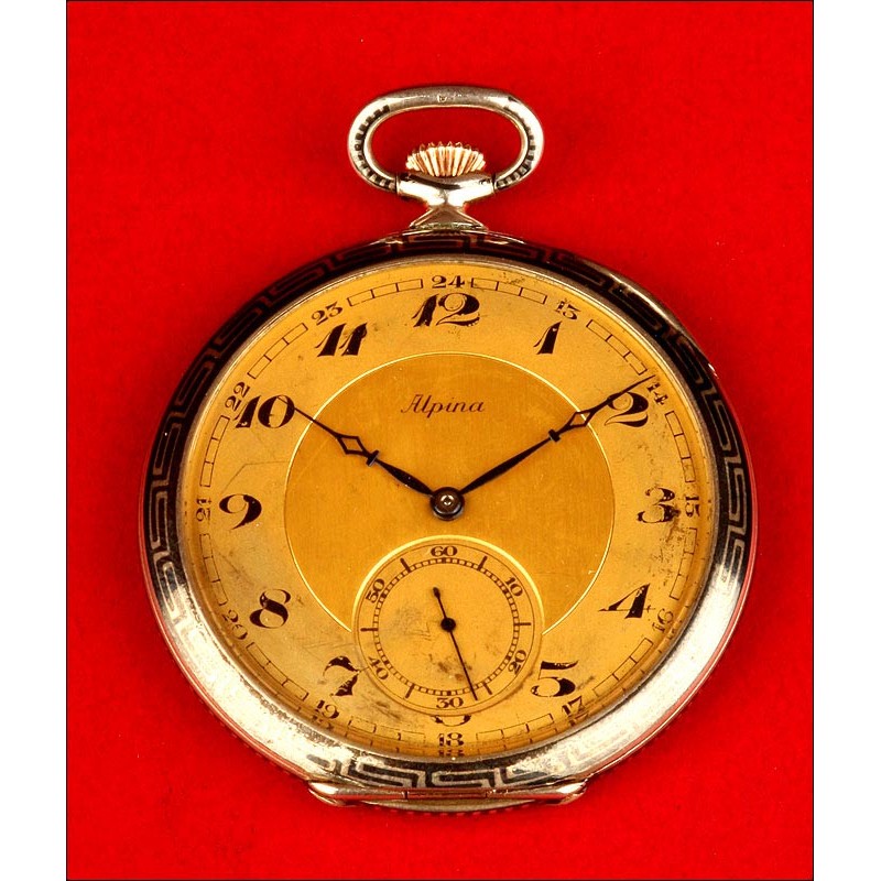 1930s pocket watch best sale