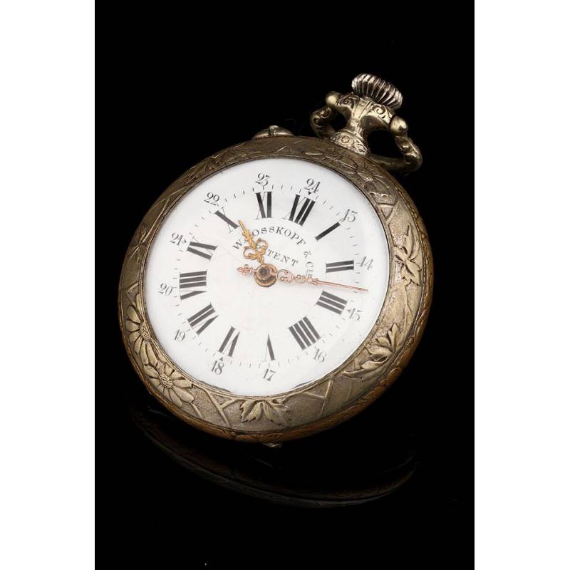 W. Rosskopf Pocket Watch Circa 1900. Signed on Covers and Movement