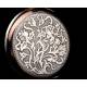 Beautiful Art Nouveau Style Solid Silver Pocket Watch. Switzerland, 1910