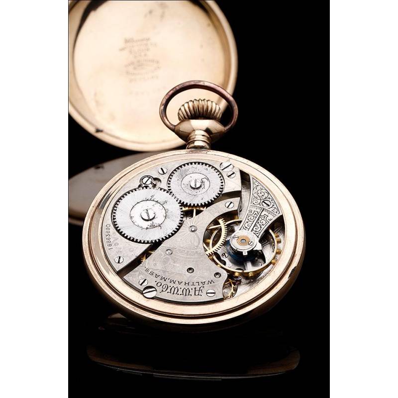 Prestige by waltham online pocket watch