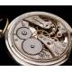 Elegant Tavannes Solid Silver Pocket Watch. 1920. Contrasting and Functioning