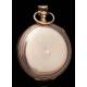 Antique Waltham 14K Solid Gold Waltham Pocket Watch. United States, 1899