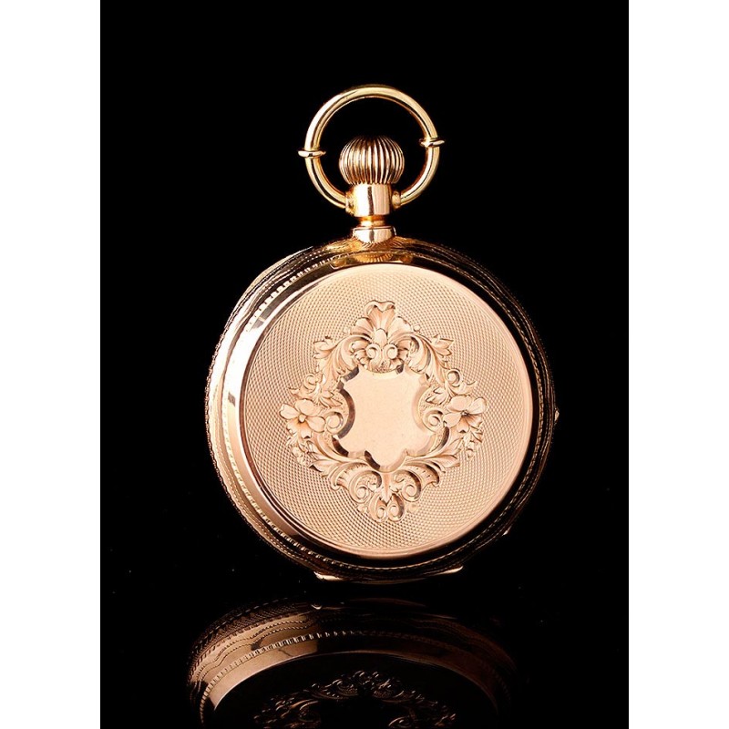 Gold Pocket Watch, ca. 1890s.