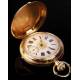 Gold Pocket Watch, ca. 1890s.