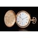 Antique Gold Plated and Working Elgin Pocket Watch. USA, 1903