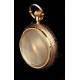 Magnificent antique pocket watch in 18K gold. Jaime Trilla. Switzerland, Circa 1890