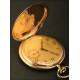 Nice 15-jewel pocket watch in solid 14K gold.