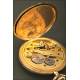 Gold pocket watch. Antique, circa 1910.