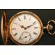 Antique solid gold pocket watch. Circa 1910.