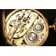 Antique solid gold pocket watch. Circa 1910.