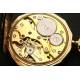 Reloj de bolsillo en Oro macizo de 14 K