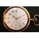 Cellini pocket watch in gold