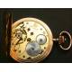 Cellini pocket watch in gold