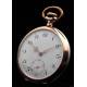 Elegant Solid Silver Pocket Watch in Excellent Condition. Switzerland, Circa 1915