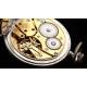 Beautiful Solid Silver Pocket Watch in Very Good Condition. Switzerland, 1925