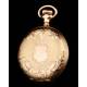 Antique Elgin Gold Plated Pocket Watch. United States, 1908