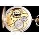 Antiguo Reloj de Bolsillo Zenith de Plata Maciza. Suiza, 1905