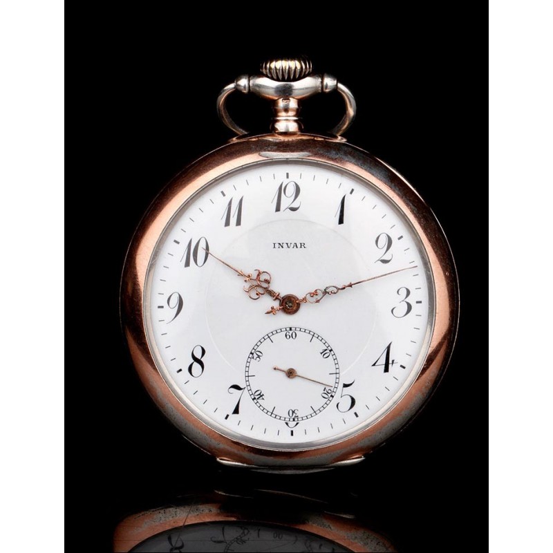 Invar pocket watch sale