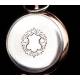 Rare Solid Silver Invar Working Pocket Watch. Switzerland, 1915