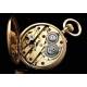 Antique Lady's Watch in 14 K. Solid Gold. Switzerland, Circa 1910