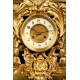 Fantastic French mantel clock. Bronze. 1880